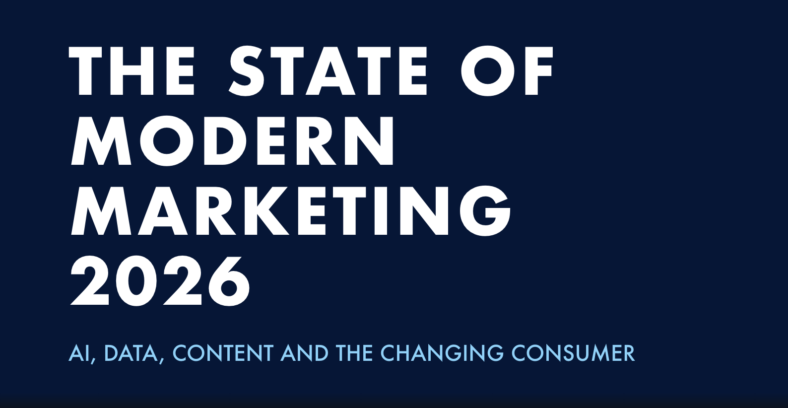 THE STATE OF MODERN MARKETING 2026